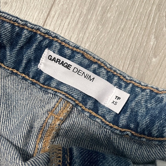 Garage Long Denim Maxi Skirt - Picture 6 of 13